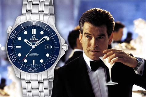 omega pierce brosnan|james bond omega watches list.